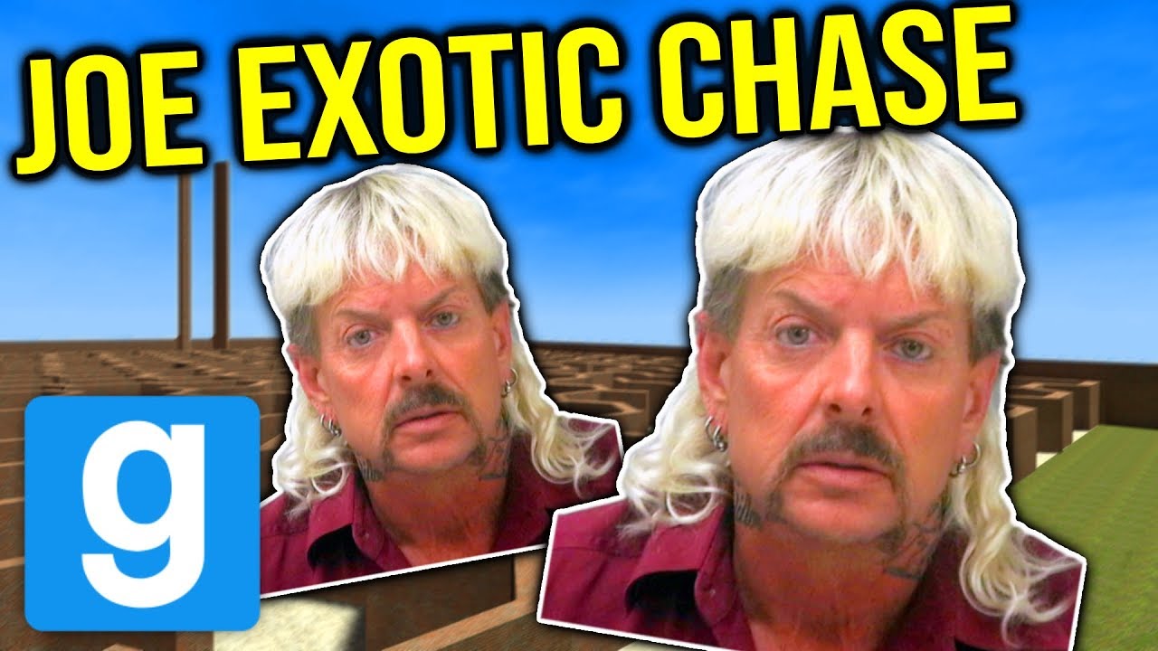 TIGER KING MAZE CHASE!! (gmod nextbot)