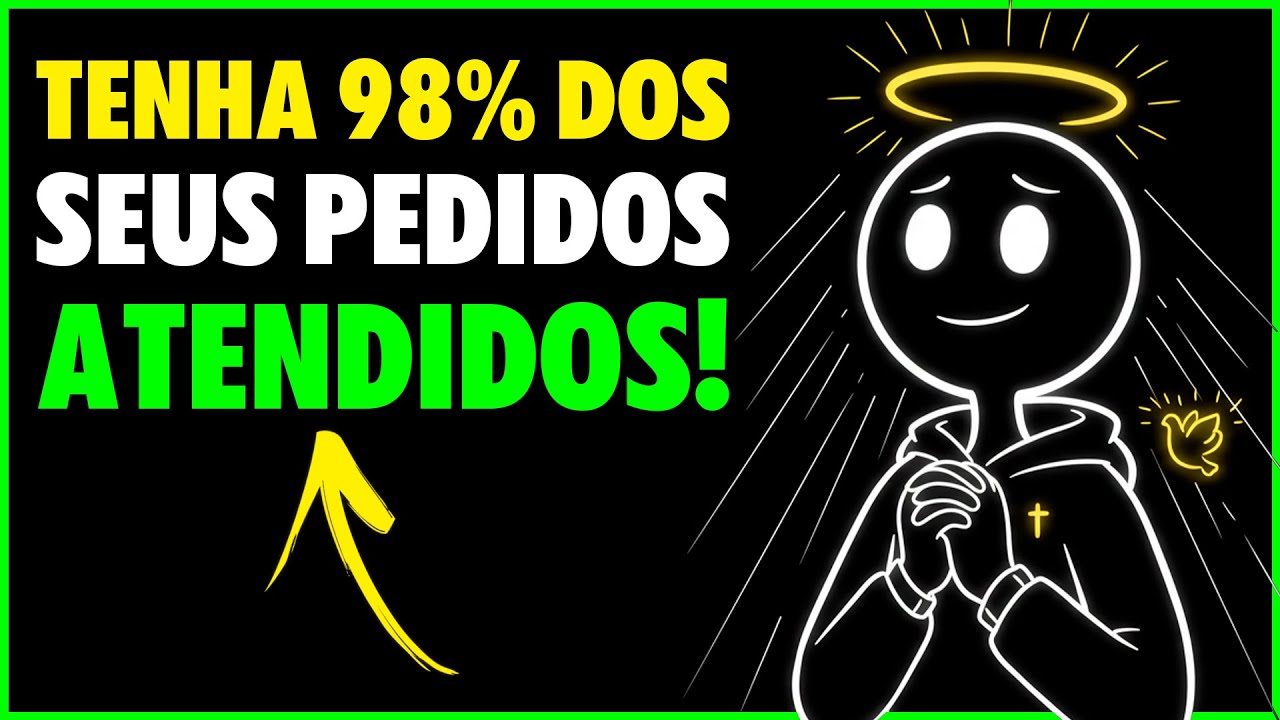Me dê 9 minutos e eu vou te ensinar a falar com Deus e ter 98% dos seus pedidos atendidos
