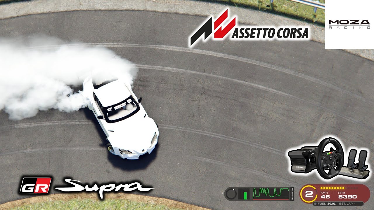 ซ้อม Drift - Assetto Corsa ๑๙ มกราคม ๒๕๖๙ [ Moza Racing R5 ]