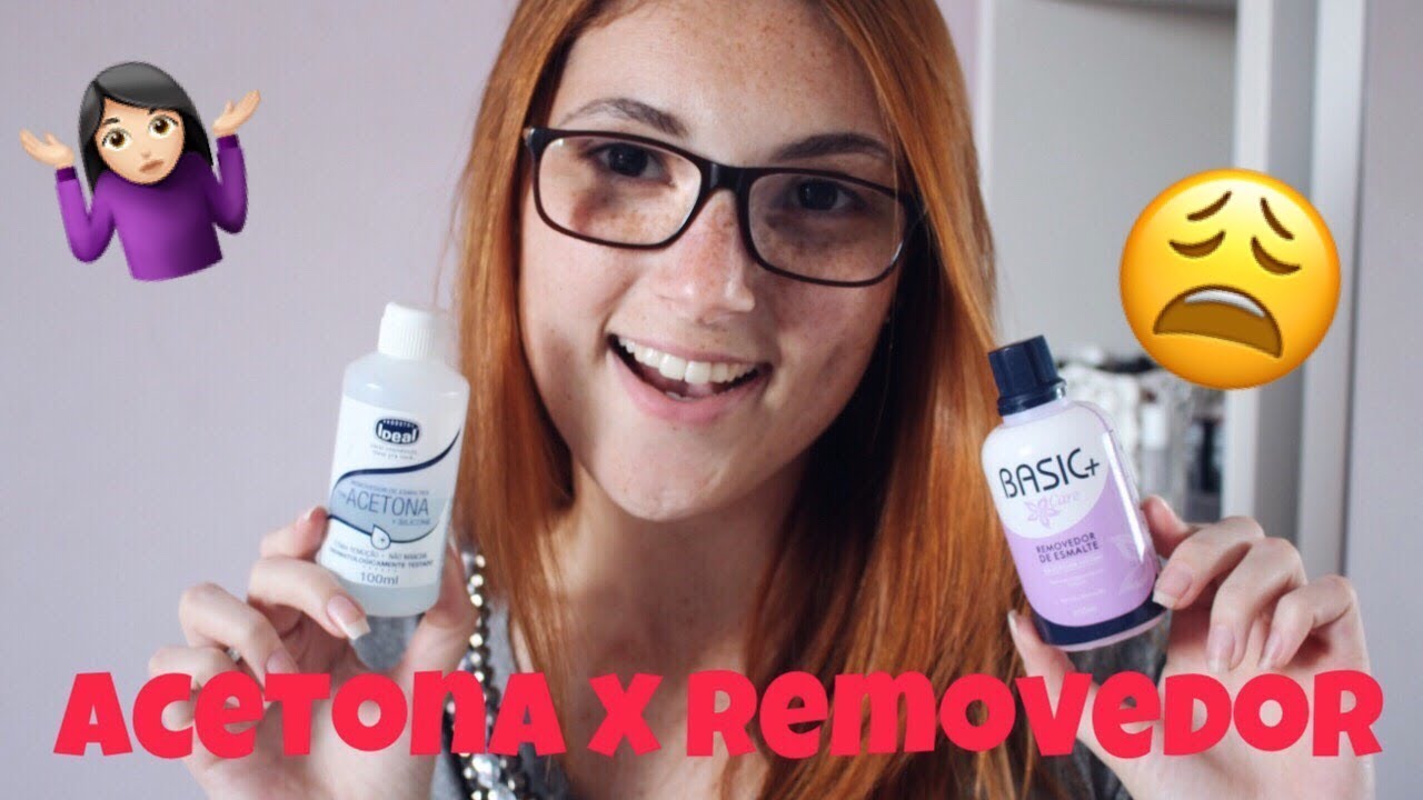 QUAL USAR: ACETONA OU REMOVEDOR?