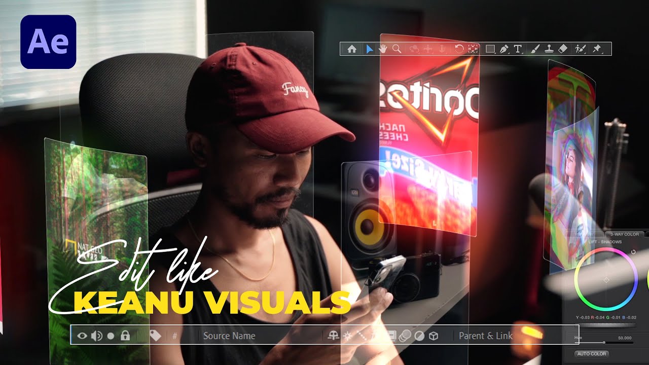 Учебное пособие по анимации 3D-карусели в After Effects