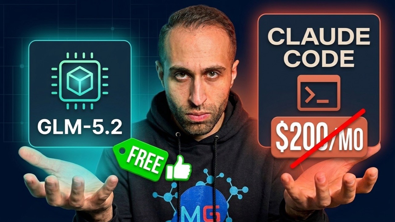 GLM 5.2 обходит Opus 4.8 в Claude Code (бесплатно)?