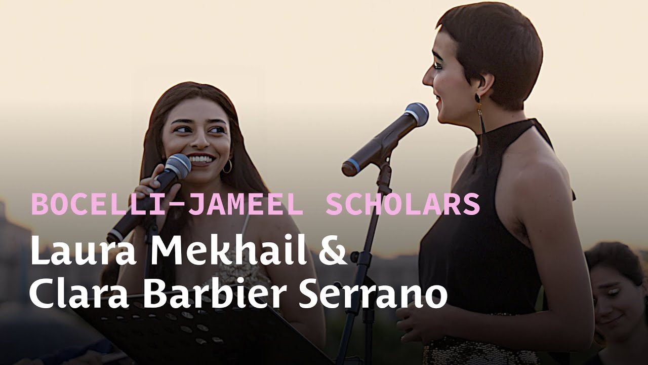 Andrea Bocelli Foundation x Community Jameel scholars perform live beneath the Eiffel Tower in Paris