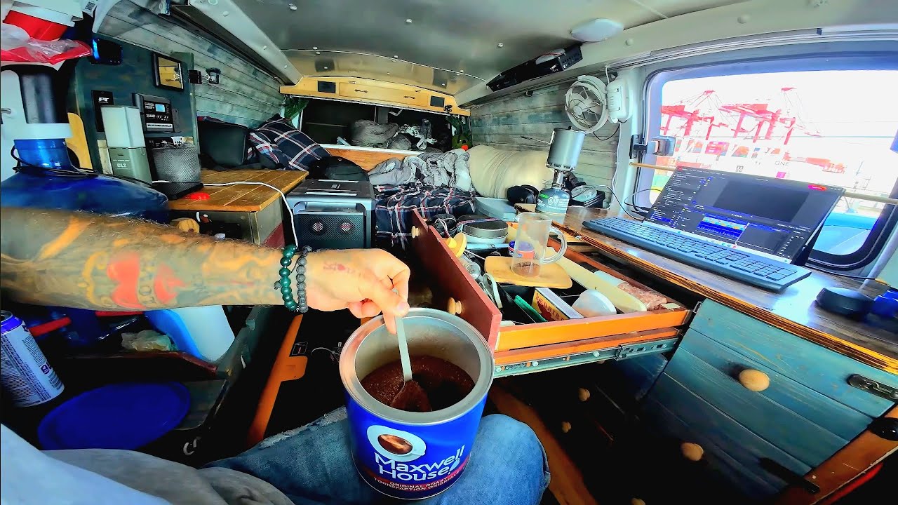 Van Life Camper Van Living Off Grid