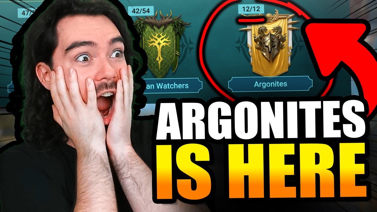 ARGONITES - Full Faction Officially Here!!! | RAID: Shadow Legends