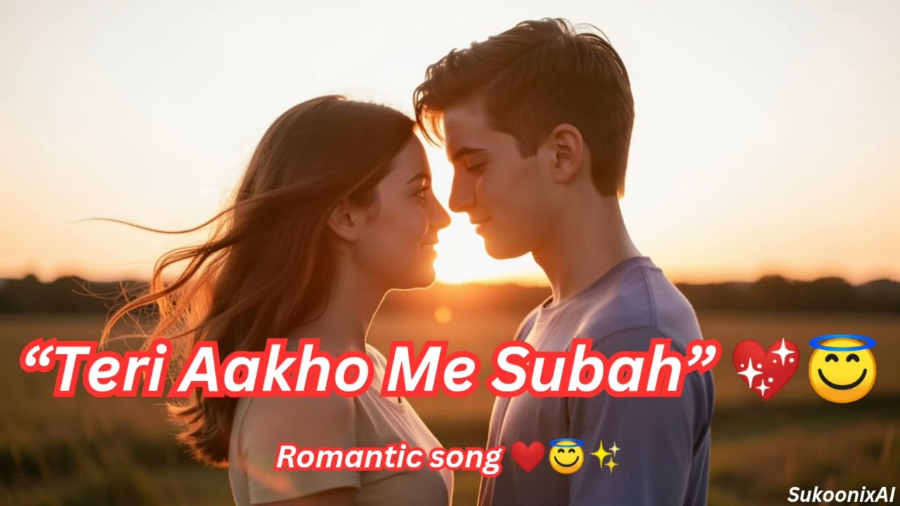 Teri Aankhon Mein Subah – Romantic AI Song 2026 | Love Song Hindi | Romantic Song 