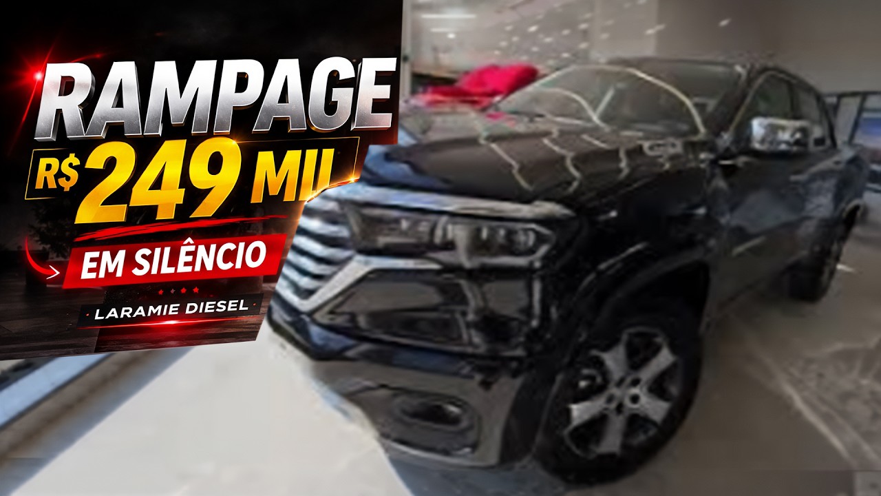 R$ 249.990 Showroom Ram Rampage Laramie Diesel