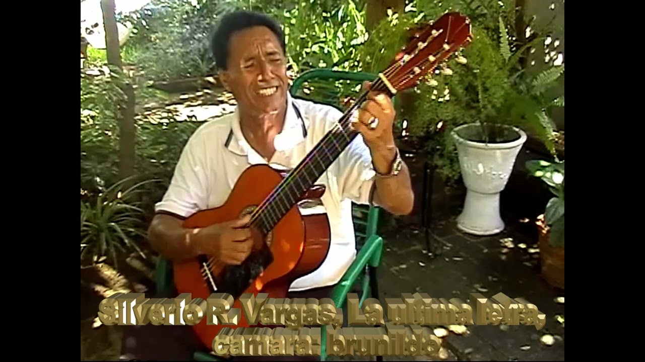 La ultima letra, Silverio Rojas Vargas, grabado el 1 de enero del a&ntilde;o 2007