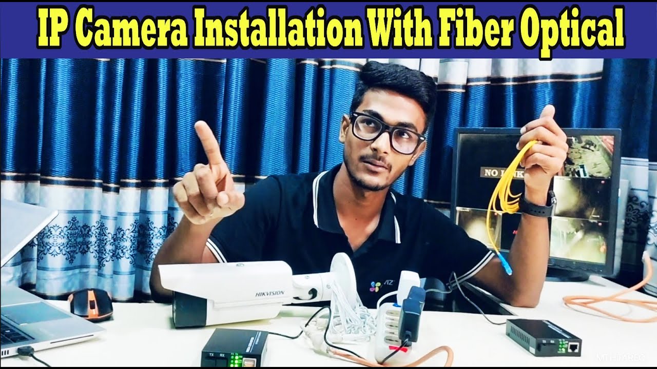 Optical Fiber CCTV Installation 2025 | কিভাবে ফাইবার ক্যাবল দিয়ে CCTV কানেকশন দিবেন | Full Bangla