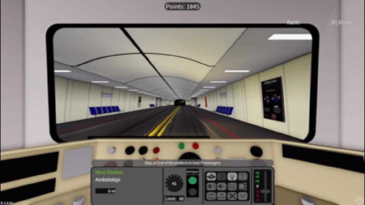 Playing Roblox Metro Transport Line 2-3 Driver Mode Day 19 #GamerRoblox2743 #RobloxGamer749 #Roblox