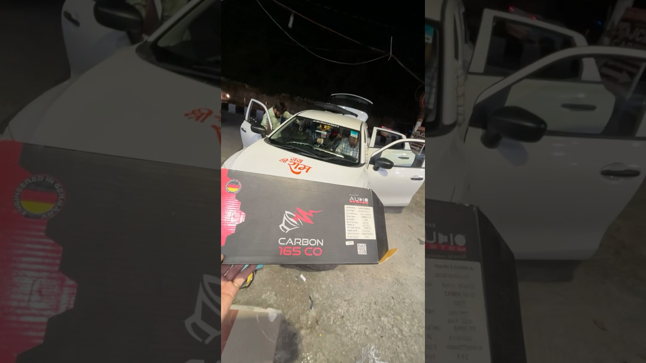 Carbon speaker install in baleno . @jcmcaraccessories follow for more