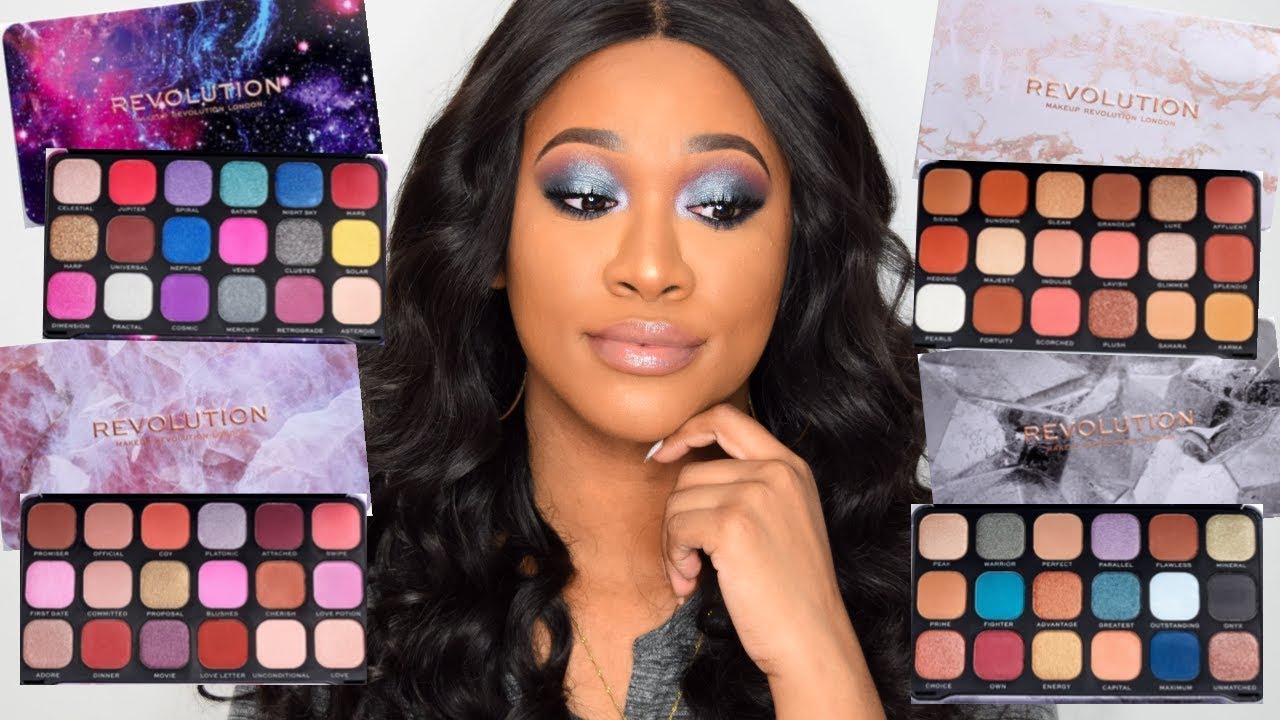 NEW REVOLUTION FOREVER FLAWLESS EYESHADOW COLLECTION!