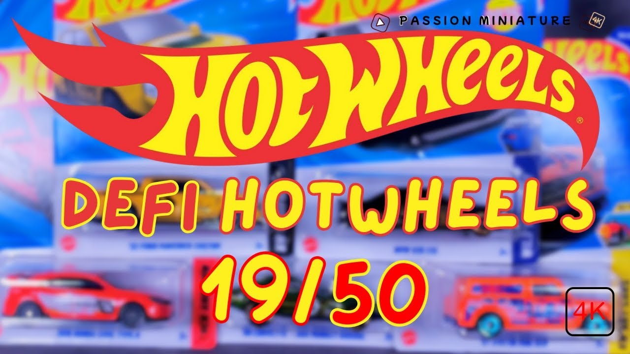 Défi Hotwheels semaine (19)  je vous présente mes 5 dernières trouvailles.