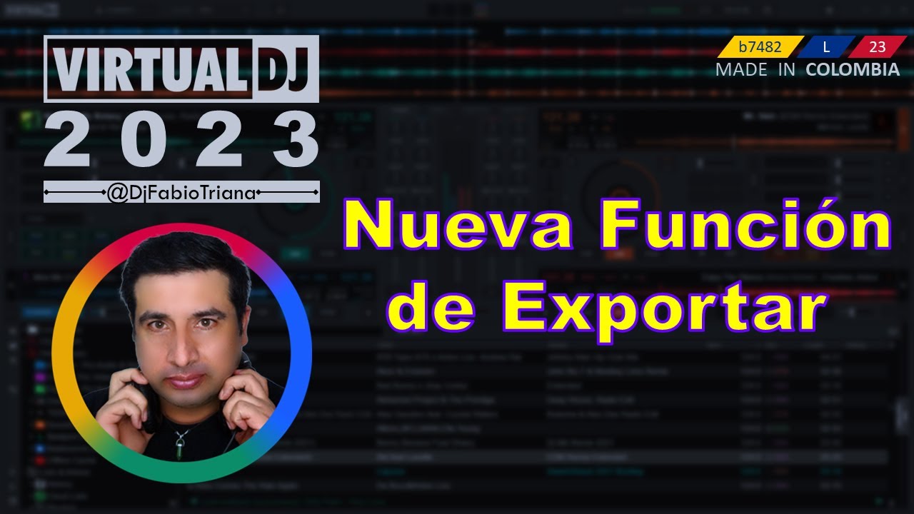 ✨ Nueva Función de Exportar para dj pro @virtualdjofficial