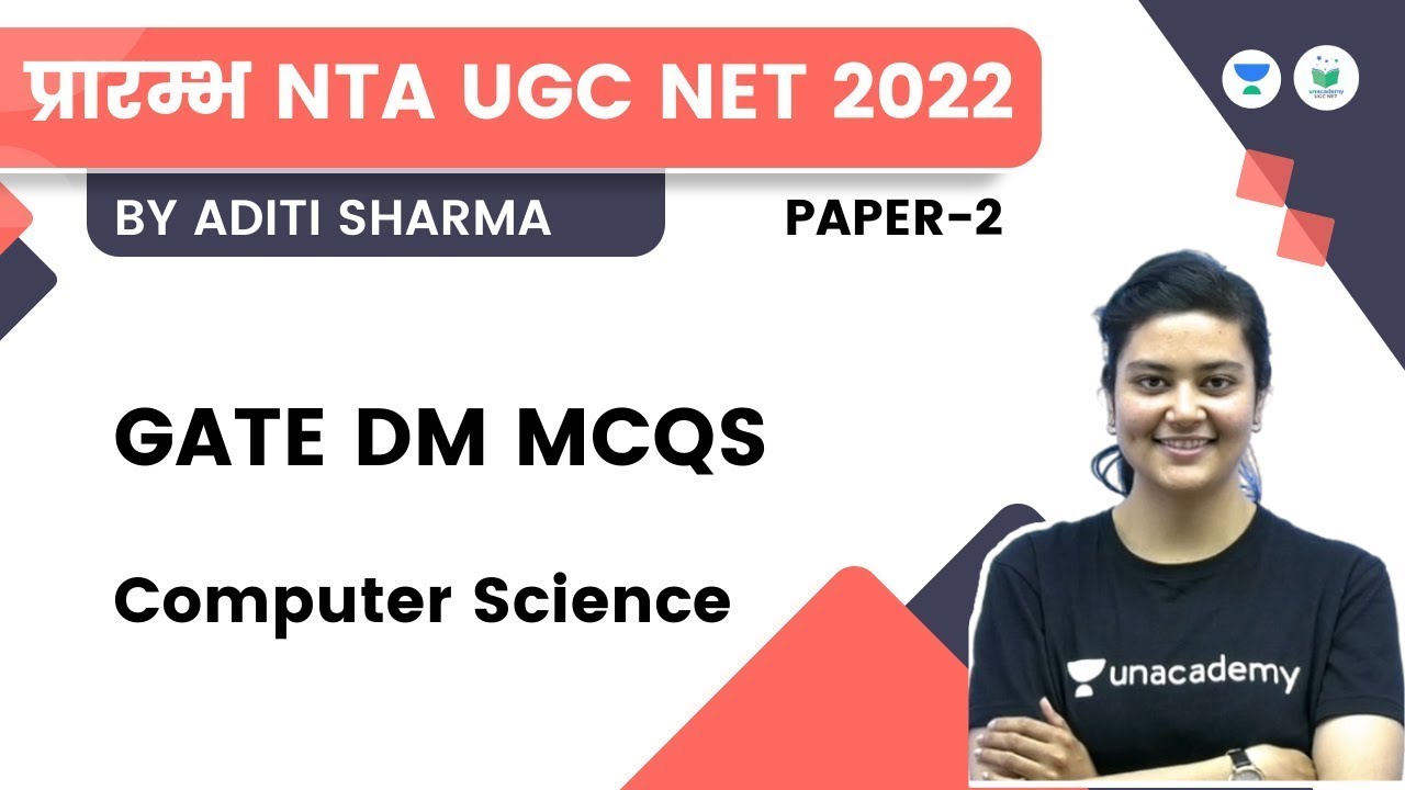 GATE DM MCQS | Paper 2 | Computer Science | NTA UGC NET | Aditi Sharma