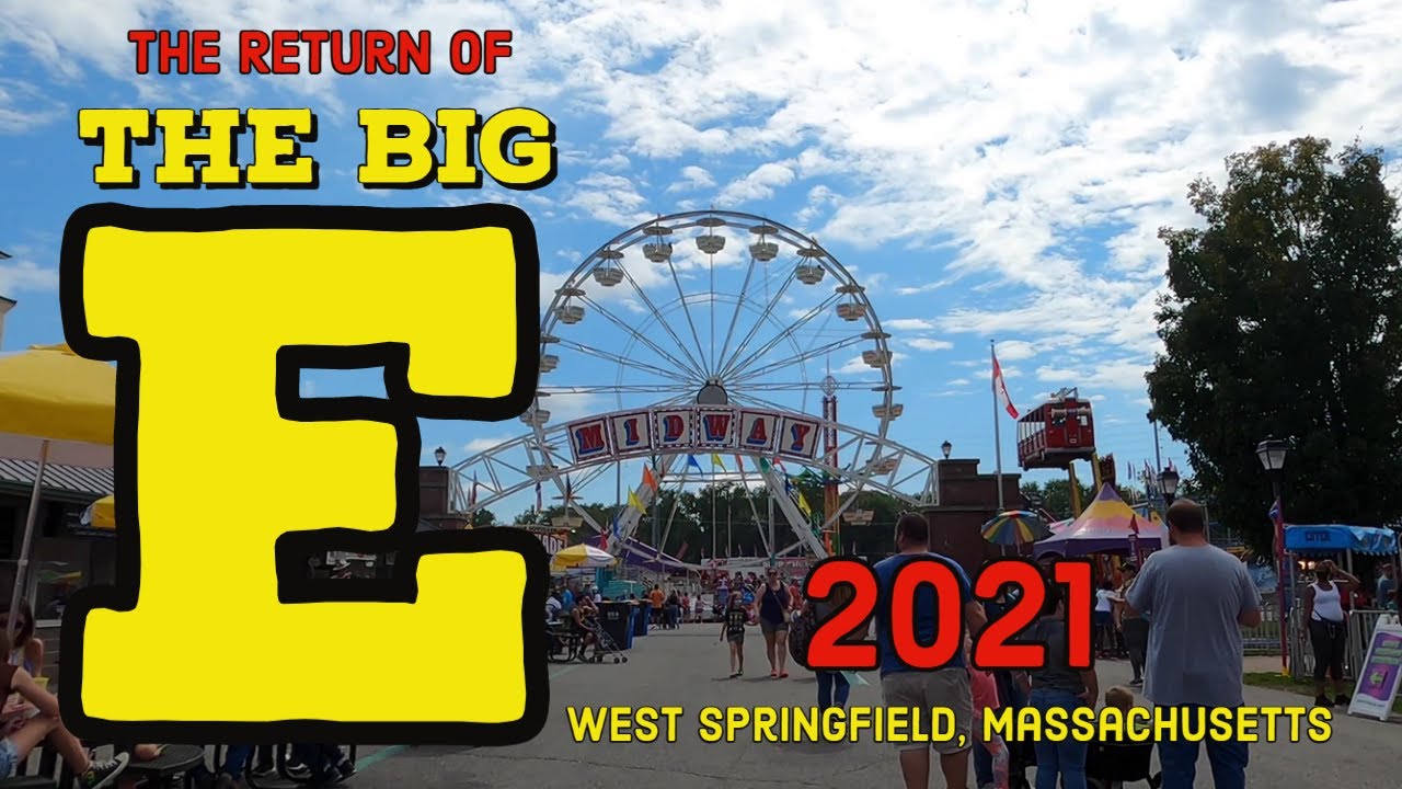 New England's State Fair, The Big E 2021! Full Walking Tour in 4k60fps!