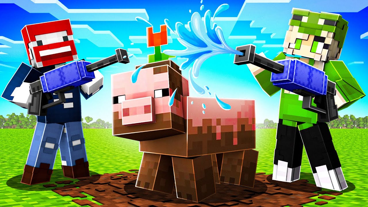 BENX, ELINSKI und GAMBO PUTZEN in POWER WASH SIMULATOR
