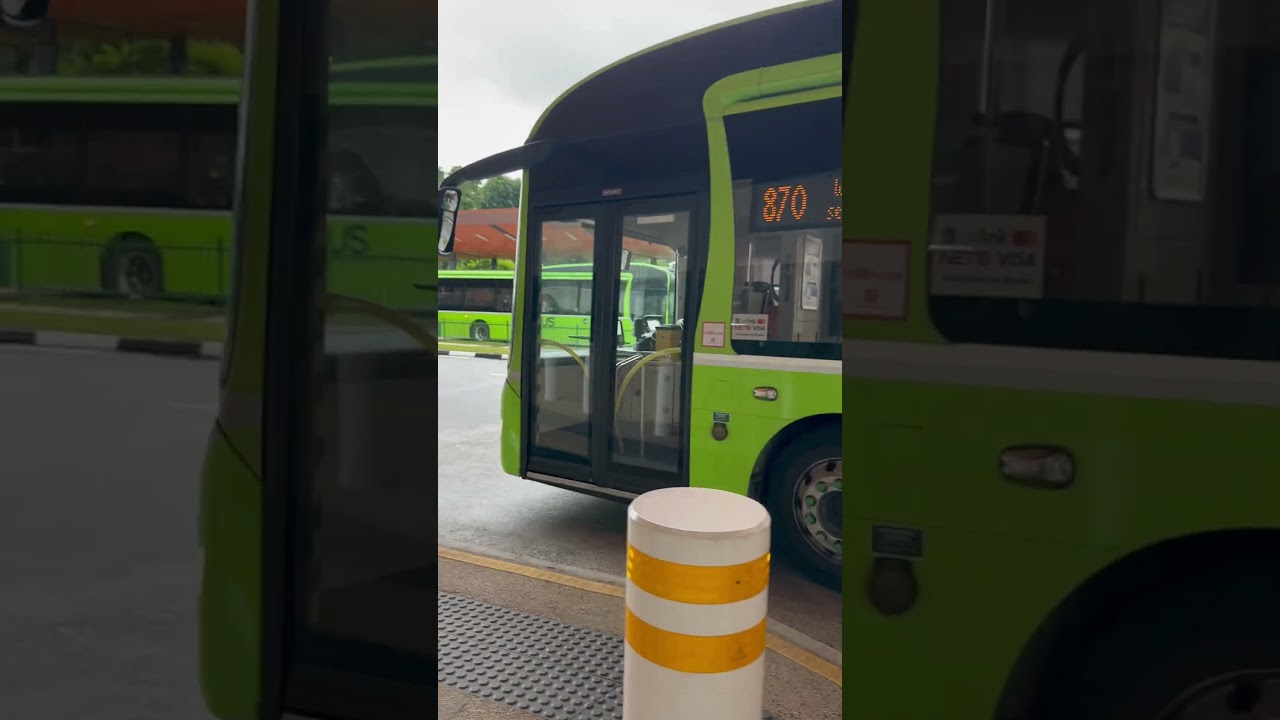 MAN A22 (NL323F) (Euro V) SMB3014B Tower Transit&times;SGBUS Bus service 870 to Tengah