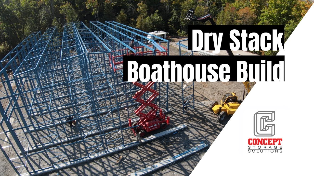 Dry Stack Boathouse Build