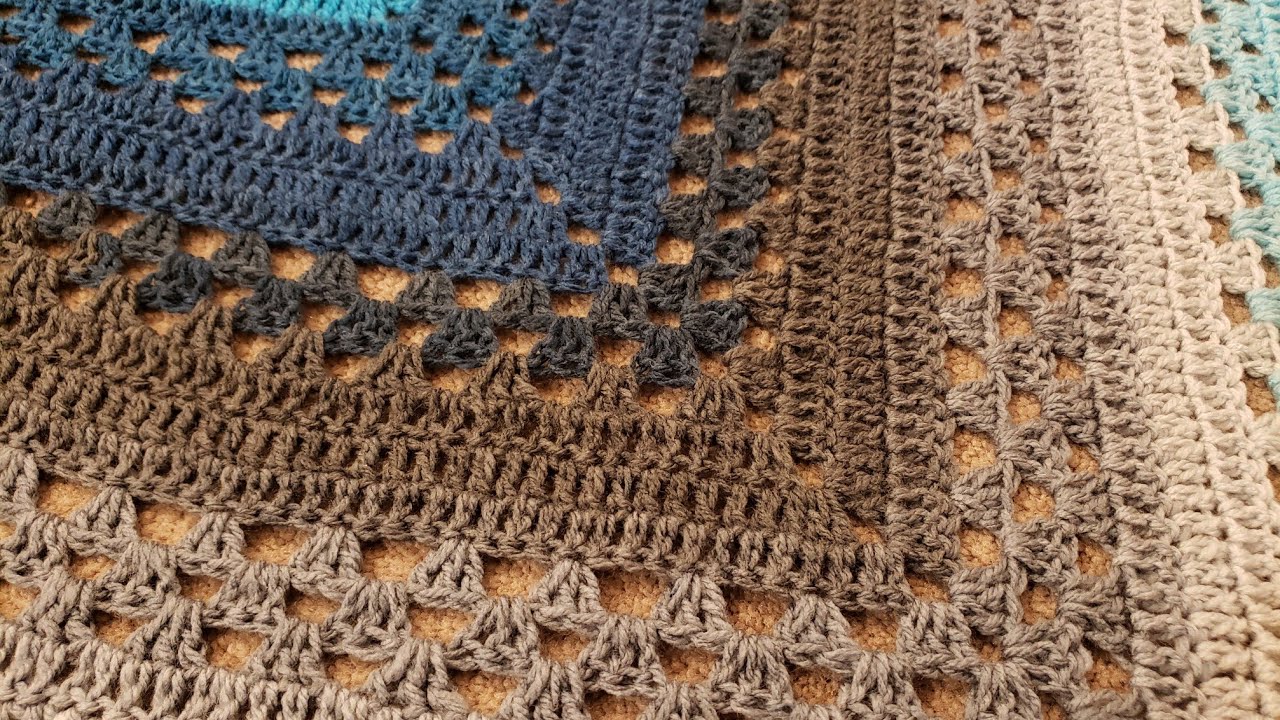 The Granny Merge Shawl - Crochet Tutorial!