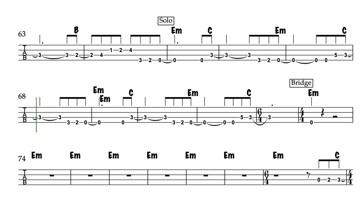 Naked City - KISS bass tab
