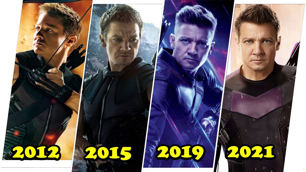 EVOLUTION of HAWKEYE  in MCU Movies (2011-2019) | #hawkeye #marvel #endgame