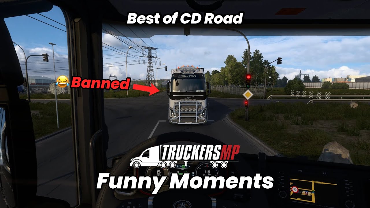 BEST OF CD ROAD - ETS2MP | Euro Truck Simulator 2 Funny Moments