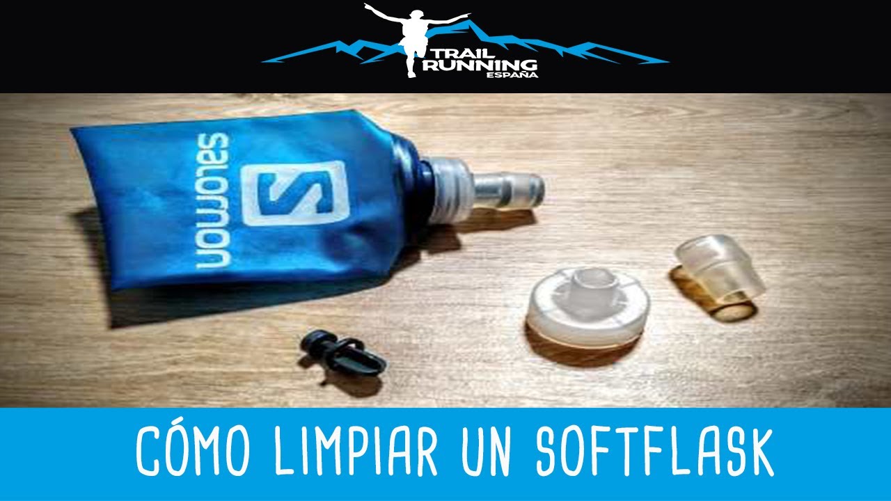 Cómo LIMPIAR un SOFTFLASK o BIDÓN de agua adeacuadamente