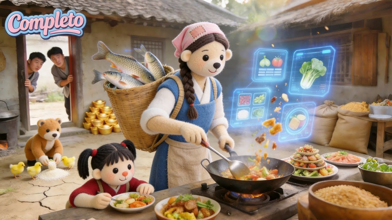 Reencarnada como madre cruel en la hambruna, ¡su sistema dio carne diaria a sus dos hijos!