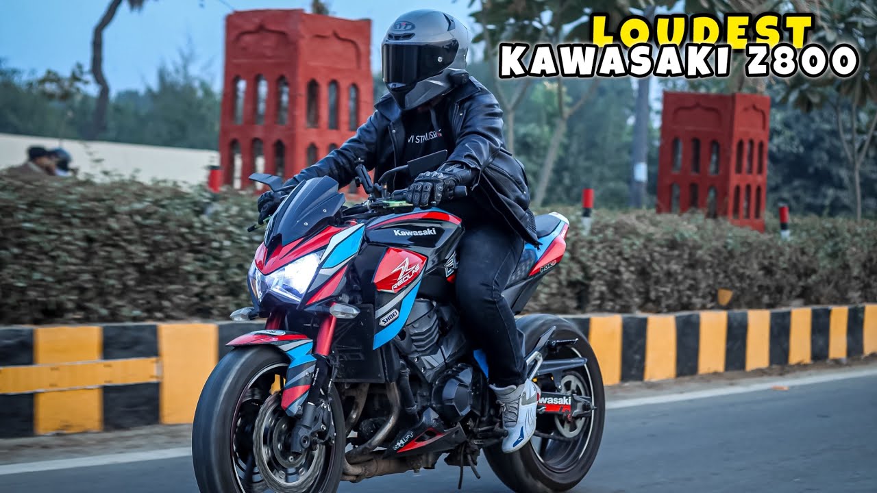 Taking My LOUD Kawasaki Z800 on the Streets🔥| Crazy Public Reaction
