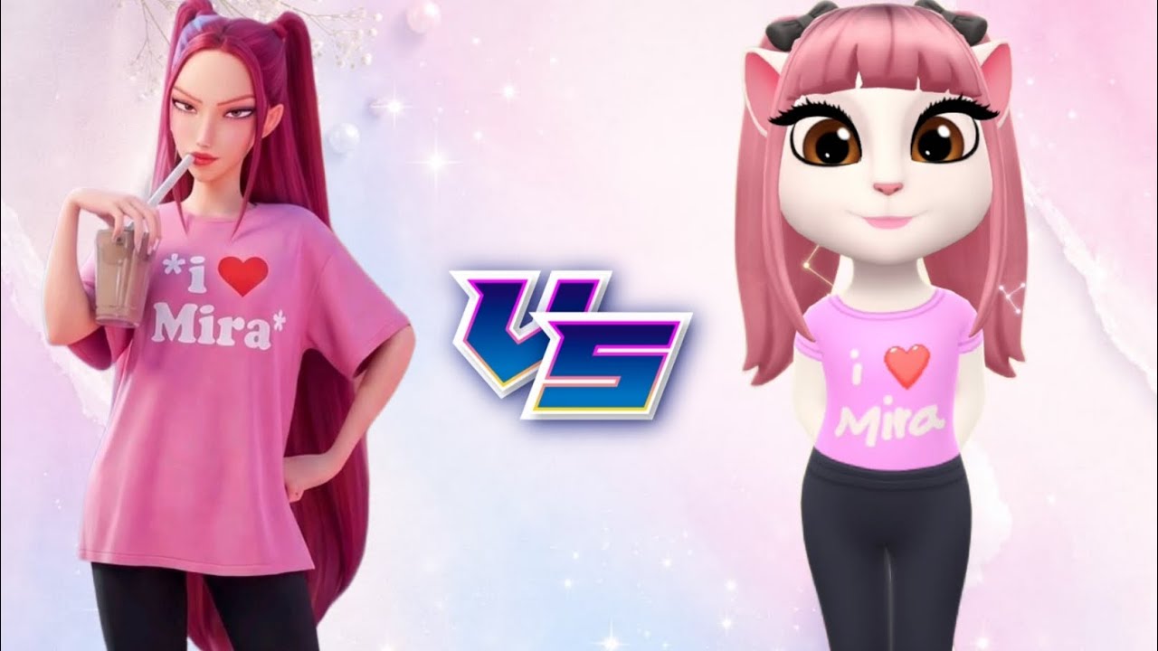Mira  dress from K-Pop: Demon Hunters Cosplay My Talking Angela 2 New Update