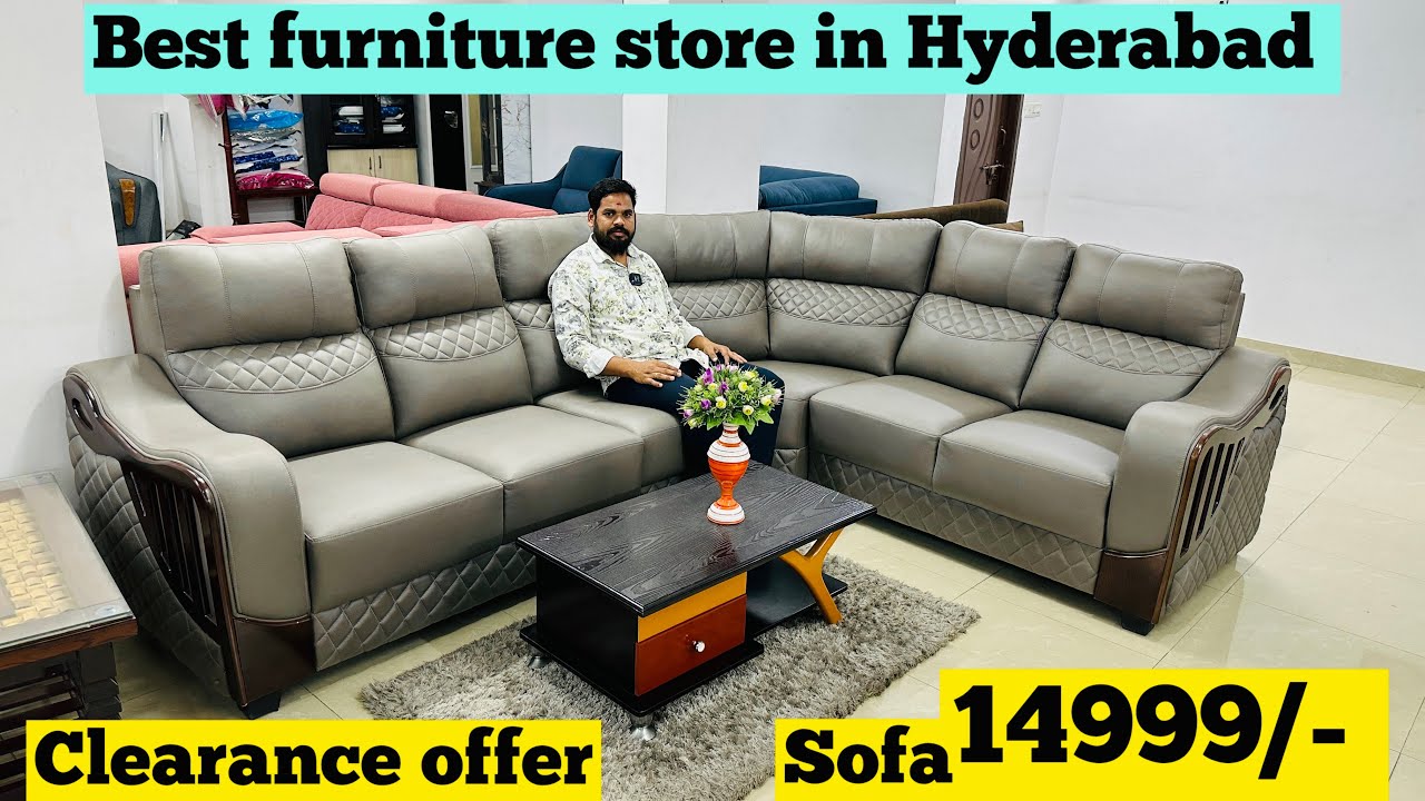 కేవలం 14999|- sofa set ఇస్తున్నారు  in Hyderabad/ upto  80% off on furniture sai datta furniture