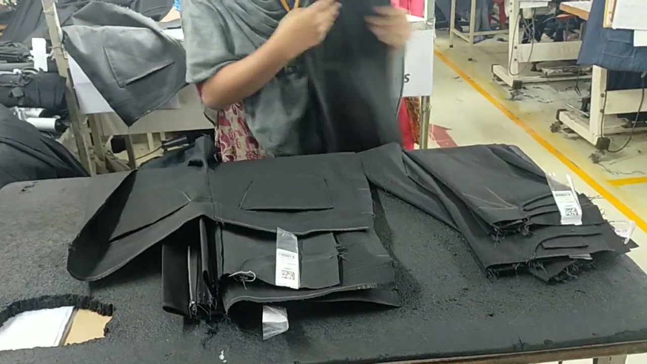Denim Pant Manufacturing Process in garments industry