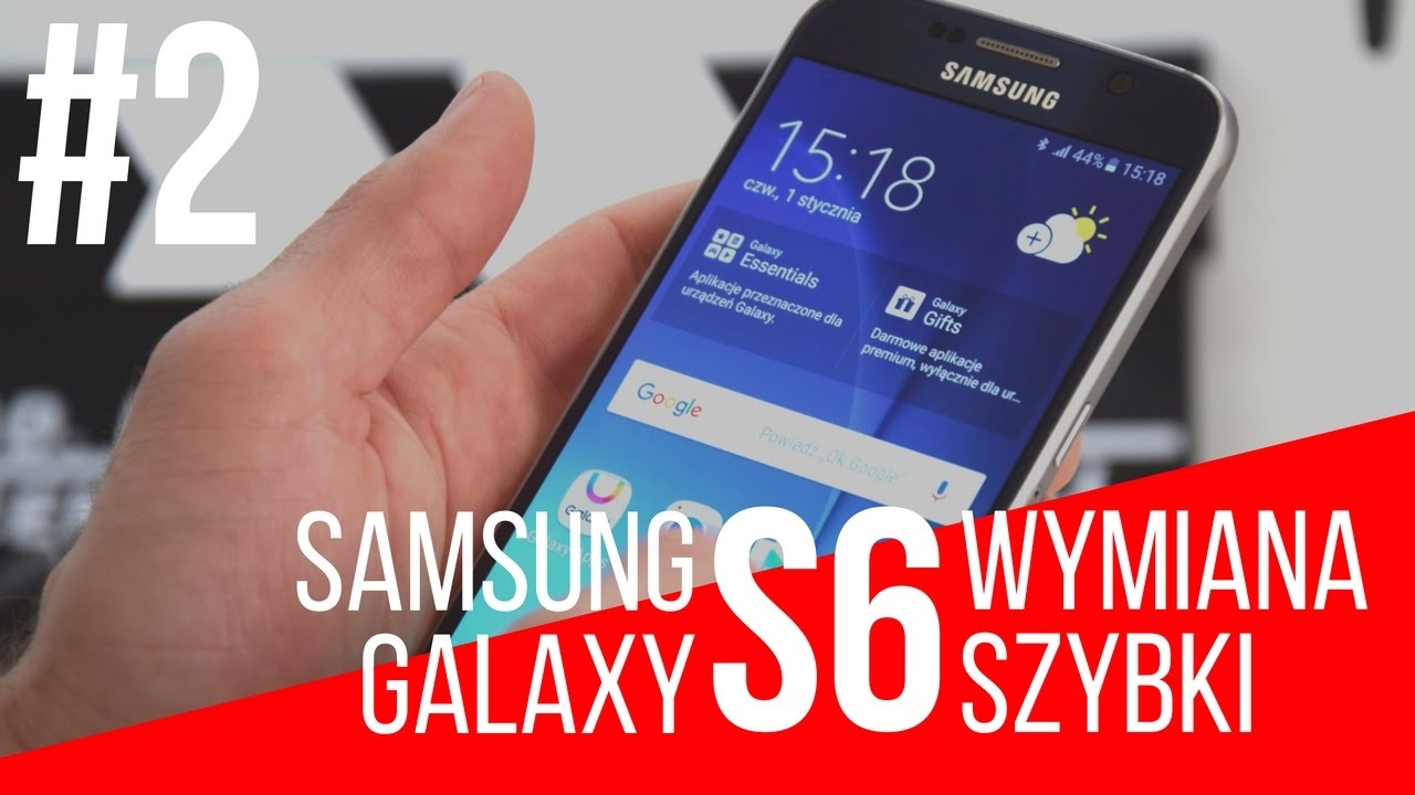 Samsung Galaxy S6 - Wymiana Szybki #2 [Only Glass Replacement]