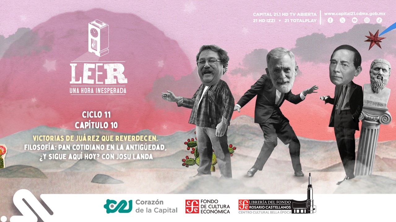 Leer una hora inesperada con Paco Taibo II / 17 Marzo