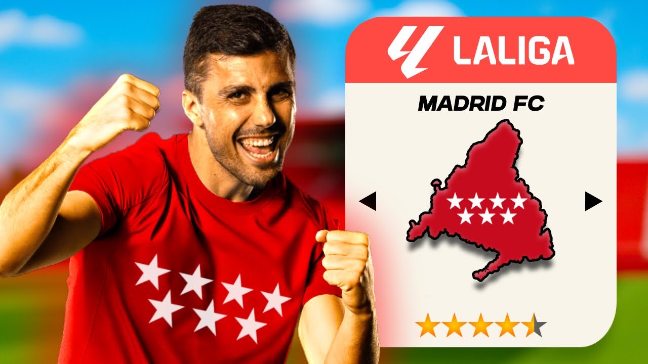 CREÉ UN EQUIPO DE SOLO MADRILEÑOS EN FC 25!