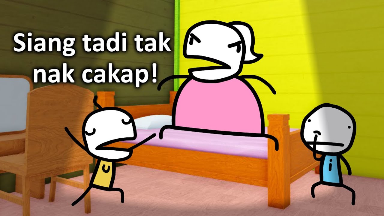 Bila Dah Malam Baru Nak Beritau | Animasi Malaysia