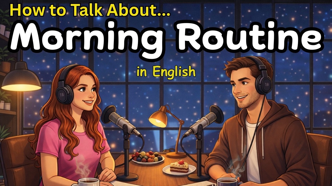 Morning Routine English Conversation Practice for Beginners