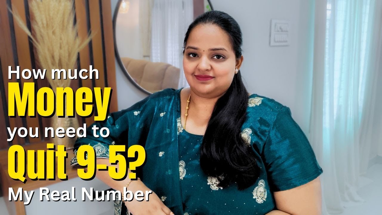 How Much Money You ACTUALLY Need to Quit Your 9–5 Job (Real Numbers)