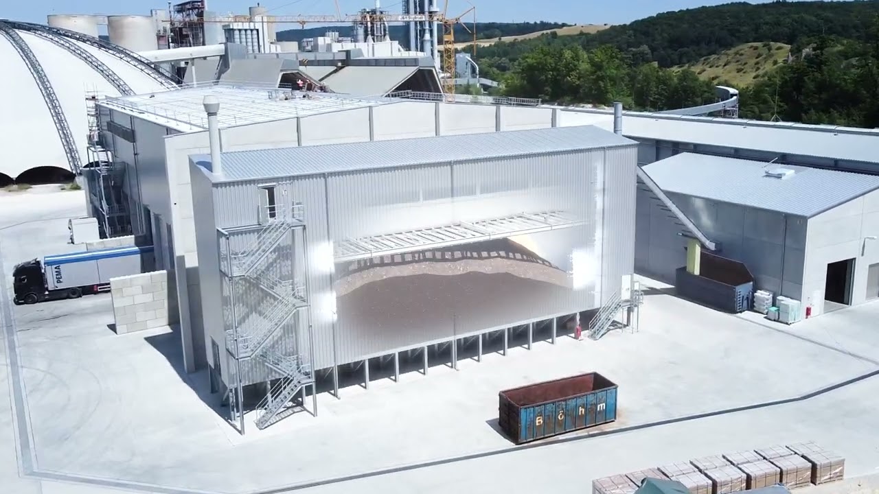 Märker Group setzt in ihrem Zementwerk auf Anlagentechnik von Vecoplan