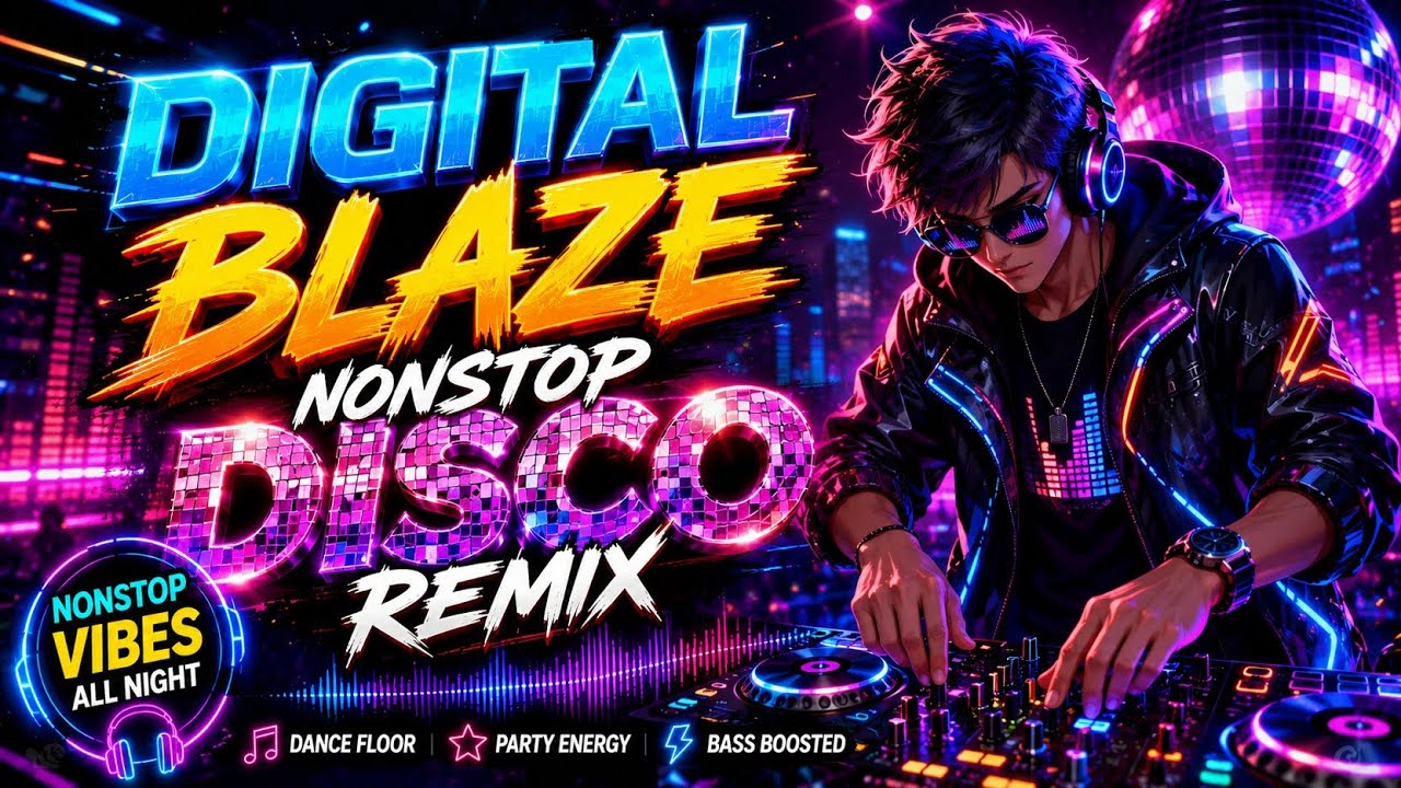 DIGITAL BLAZE Nonstop Disco Remix | dancetv.12 #NonstopDiscoRemix#DanceMusic#DiscoRemix