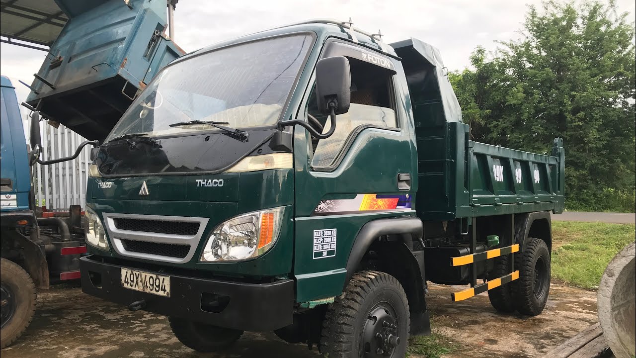 Xe ben cũ 2 cầu dưới 150 tr_ Trường hải _ Thaco Foton 2 tấn  2 cầu  ( Đ&atilde; B&aacute;n )
