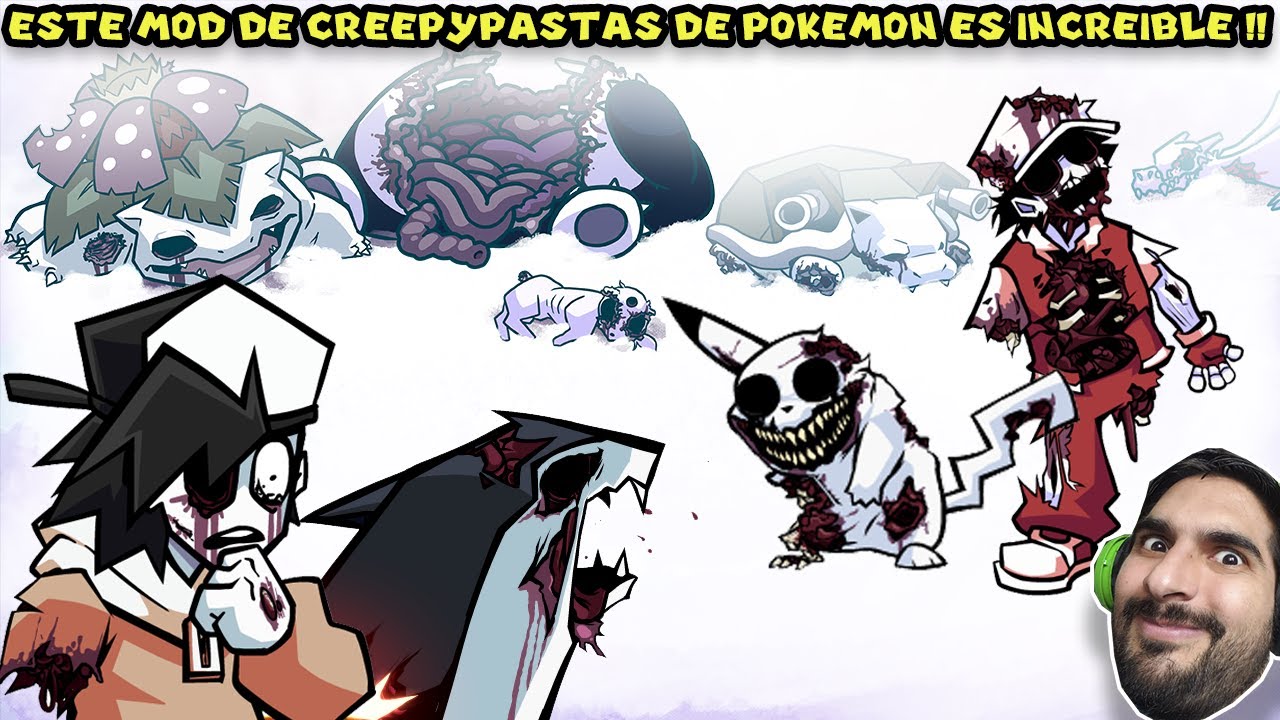 ESTE MOD DE CREEPYPASTAS POKÉMON ES INCREÍBLE !! - Hypno's Lullaby V2.0 (FNF) con Pepe el Mago (#1)