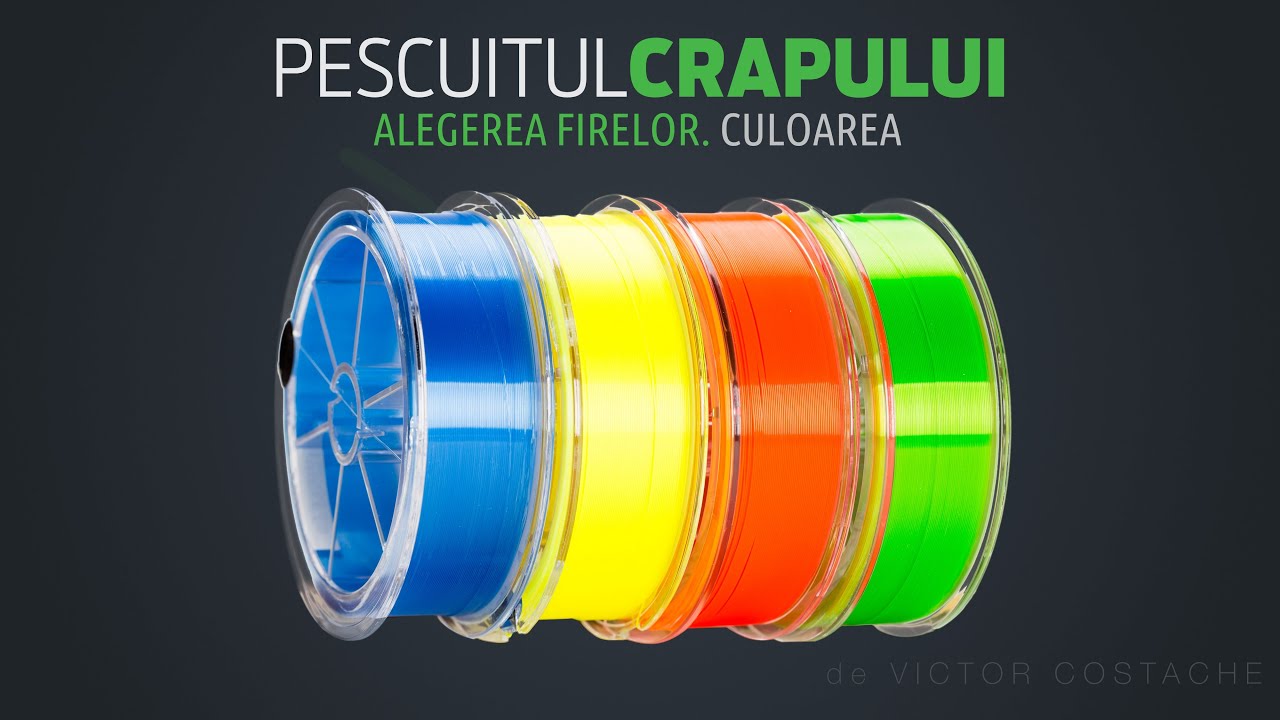 Pescuitul crapului | Alegerea firelor. Culoarea