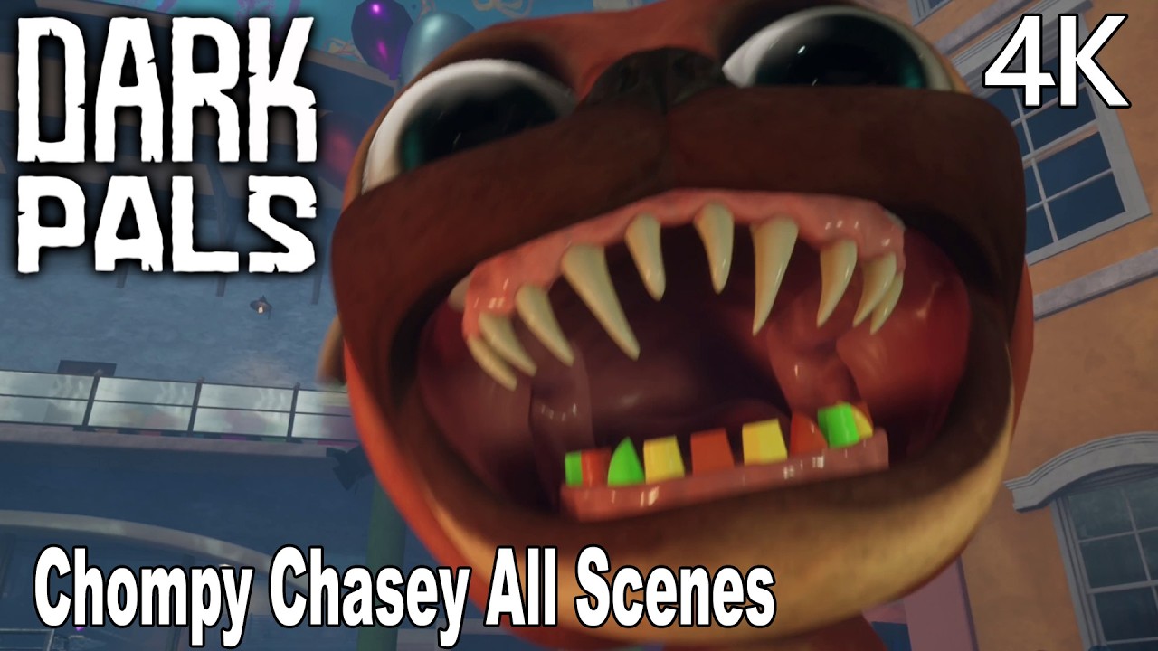 Dark Pals The 1st Floor Chompy Chasey All Scenes 4K