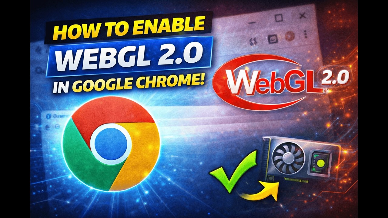 How To Enable WebGL 2.0 In Google Chrome - WebGL On Chrome (2026)