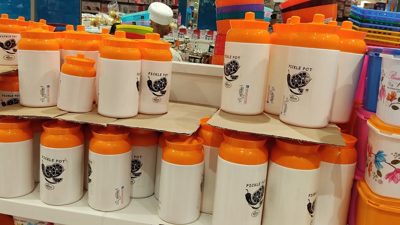 T. Nagar Super Saravana Stores Useful Kitchen Utensils, Storage Containers Baskets, Brass Essentials