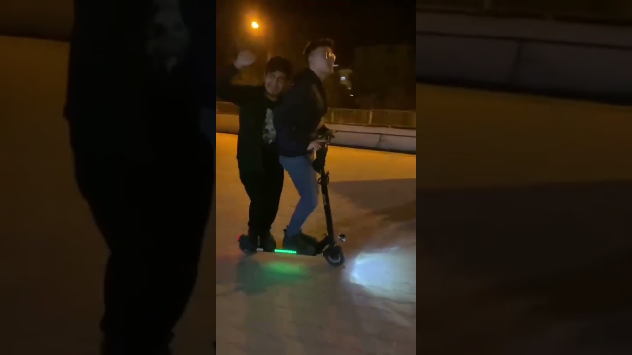 ONVO 007 elektrikli scooter iki kişi piyasa