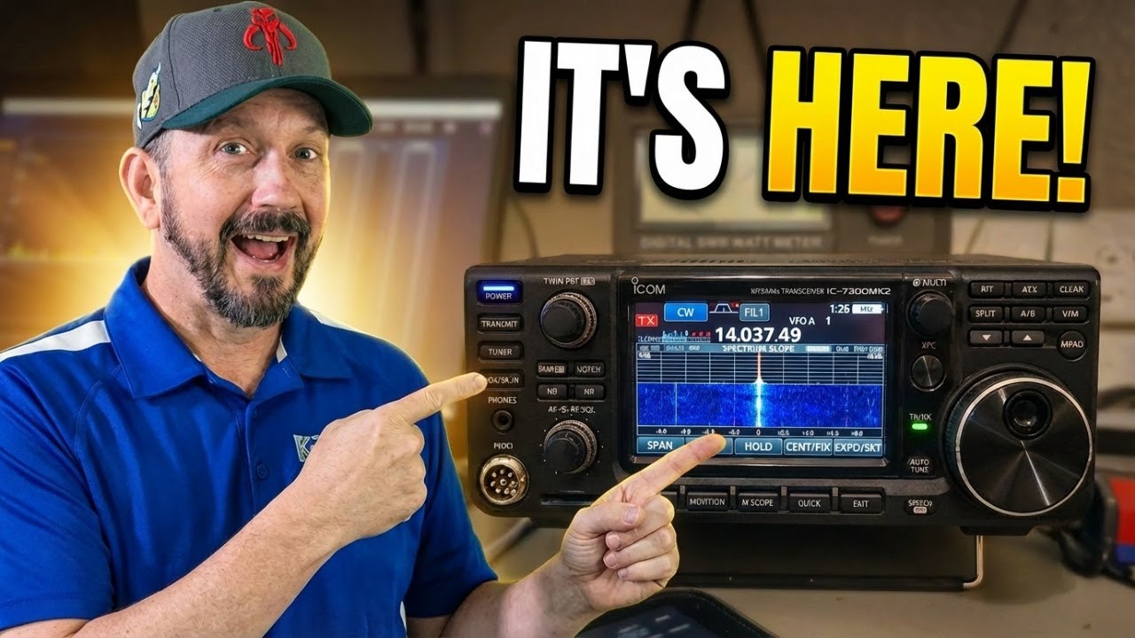 The ICOM IC-7300MK2 Is On The Loose!