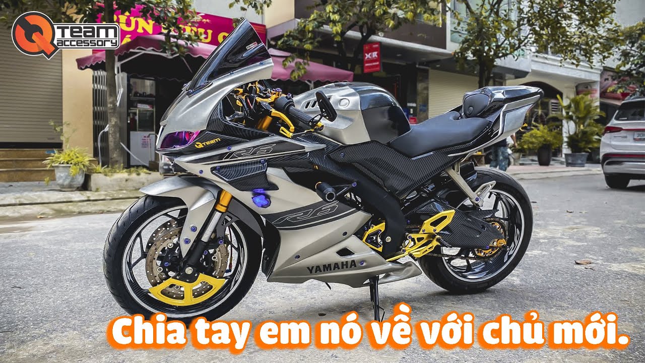 Yamaha R15 V3 độ KHỦNG Về với Anh Trai Đồng Hới Quảng Bình l Qteam Ship Xe cho khách Độ Toàn Quốc